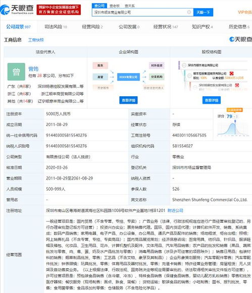 快訊 順豐商業(yè)公司經(jīng)營(yíng)范圍新增消毒用品 無(wú)人貨架業(yè)務(wù)等